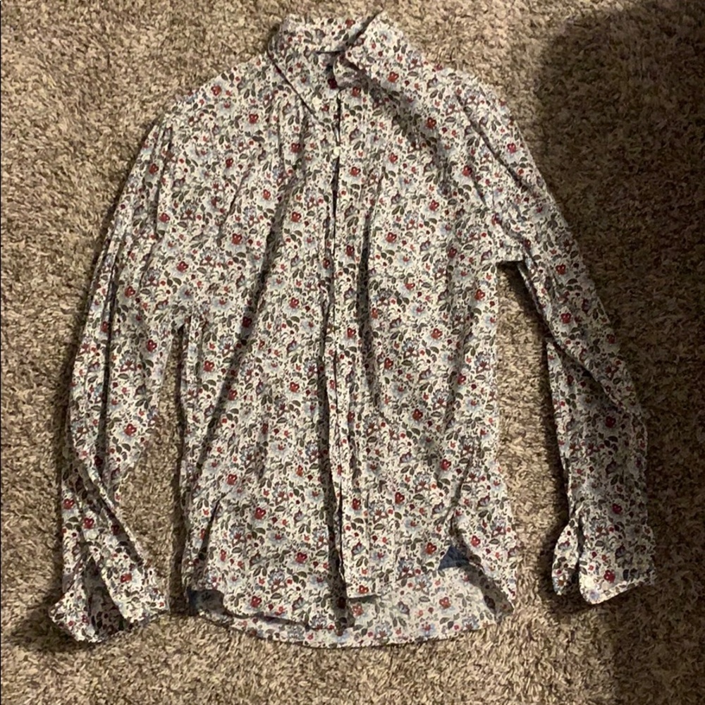 Floral Express Men’s Button Down